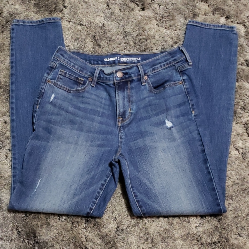 NWOT Old Navy Mid Rise SkinnyJeans Size 6